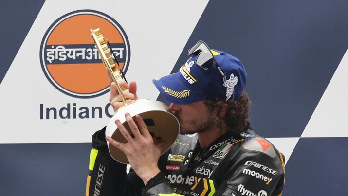 Marco Bezzecchi Kecelakaan dalam Mandalika 5 Hari usai Operasi