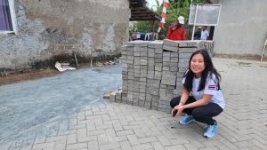 Siswi JIS Buat Batu Bata Ramah Lingkungan, Kurangi Emisi Karbon