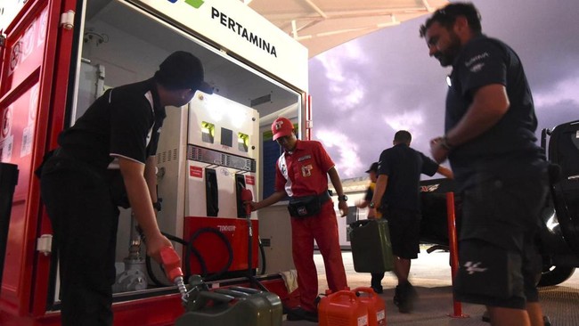 Pertamina Buka SPBU Modular untuk Dorna Sports di tempat MotoGP Mandalika