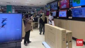 Elektronik Banting Harga di tempat Transmart, LED TV Hemat Rp3,5 Jutaan